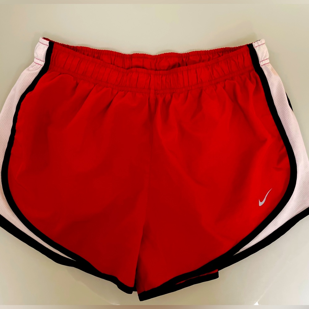 Nike Dri-Fit Red Running Shorts Size Large